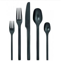 Villeroy-boch - ménagère 20 pièces noir intense - 12-6556-9058