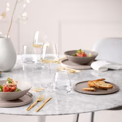 Villeroy & Boch Iconic La Boul Porcelaine Beige Rond Plateau de service