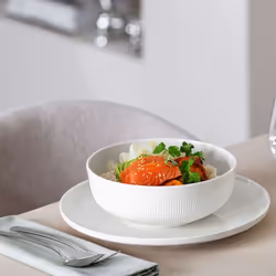 Villeroy & Boch Afina Assiette de dîner Rond Porcelaine Blanc 1 pièce(s)