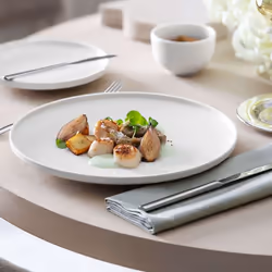 Villeroy & Boch Afina Assiette de dîner Rond Porcelaine Blanc 1 pièce(s) - Vue supplémentaire 6
