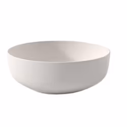 Villeroy & Boch Afina, Saladier, Rond, Porcelaine, Blanc, 2 L, 24 cm