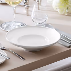 Villeroy & Boch Afina Assiette à soupe Rond Porcelaine Blanc 1 pièce