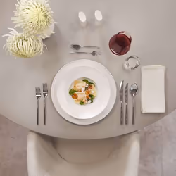 Villeroy & Boch Afina Assiette à soupe Rond Porcelaine Blanc 1 pièce - Vue supplémentaire 4