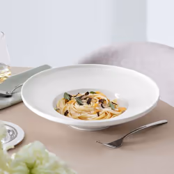 Villeroy & Boch Afina Assiette à soupe Rond Porcelaine Blanc 1 pièce