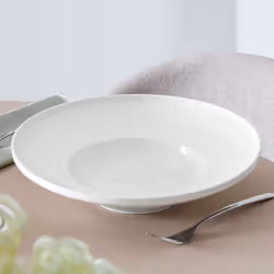 Villeroy & Boch Afina Assiette à soupe Rond Porcelaine Blanc 1 pièce