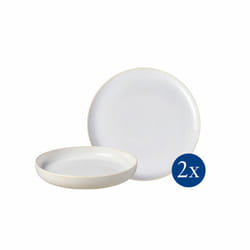 Villeroy & Boch Crafted Cotton kit de vaisselle 4 pièce(s) Porcelaine Blanc