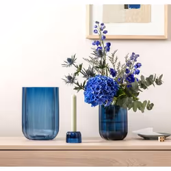 Villeroy & Boch 1173380949 vase Vase en forme d'amphore Verre Bleu