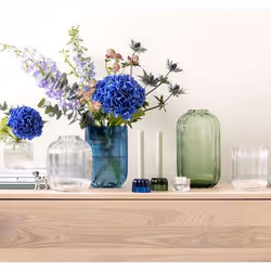Villeroy & Boch 1173380949 vase Vase en forme d'amphore Verre Bleu - Vue supplémentaire 4
