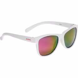Alpina Sports 8571310, Enfant, Unisexe, Cerclé, Vitrocéramique, Blanc, Plastique