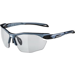 Alpina Sports TWIST FIVE HR V Lunettes Multi-sport Unisexe Demi-contour Bleu