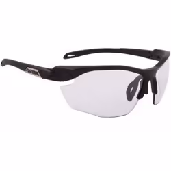 Alpina Sports Twist Five Hr Vl+, Adulte, Unisexe, Cintré, Demi-contour, Noir, Noir