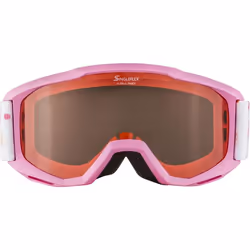 Alpina Sports PINEY lunette de sports d'hiver Rose Enfants Marron Verres (plats) cylindriques