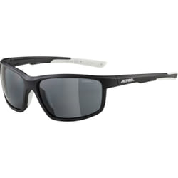 Alpina Sports Defey Lunettes de cyclisme Unisexe Cerclé Noir, Blanc