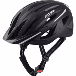 Alpina Sports HAGA, Casque intégral, Construction par moulage, Visière de casque, Mat