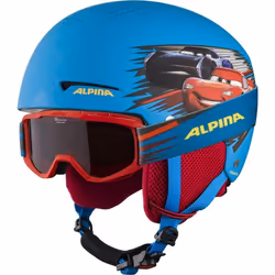 Alpina Sports Zupo Disney Set, Casque intégral, Coque rigide