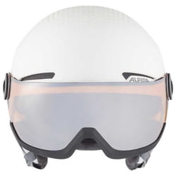 Casque de ski - ALPINA - ARBER VISOR Q-LITE - Blanc mat - 54-58 cm - Confort optimal