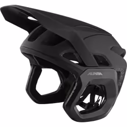 Alpina Sports ROOTAGE EVO, Casque intégral, Construction par moulage, Visière de casque, Mat