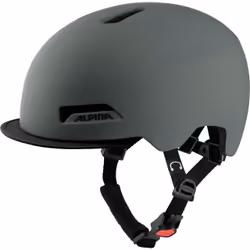 Alpina Sports BROOKLYN, Demi-casque, Construction par moulage, Visière de casque, Mat