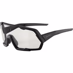 Alpina Sports ROCKET V, Lunettes de course, Cerclé, Noir, Plastique, Noir, Plastique