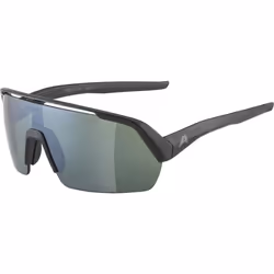 Alpina Turbo HR Q-LITE, Lunettes Multi-sport, Unisexe, Demi-contour, Noir, Noir, Plastique TR90