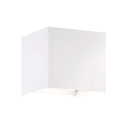 Fischer&honsel - Applique murale d'extérieur led blanche IP44, lampe de jardin, émission lumineuse réglable