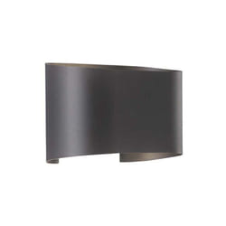 Applique murale lampe d'extérieur spot mural led lampe de jardin métal noir IP44