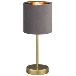 Fischer&honsel - Lampe de table lampe de salon lampe d'appoint lampe de chevet lampe de bureau gris or