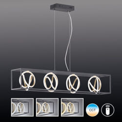 Suspension Led cct 4 points lumineux Gisi Fischer&honsel