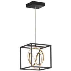Lampe à suspension lampe suspendue lumière de salon dimmable télécommande noir or led