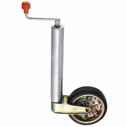 La solution idéale pour les grosses remorques. Roulements à billes. Charge maxi: 500kg Bandage: caoutchouc Course: 265mm Jant ...