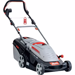 Tondeuse à gazon électrique 40 E Comfort • Fonction 3 en 1: tonte, attrape et mulching • Pneus XL pour un confort de conduite ...