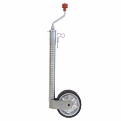 Roue avec sécurité anti-décrochage et sécurité contre la perte du tube intérieur. Roulements à billes. Charge maxi 300 kg Dia ...