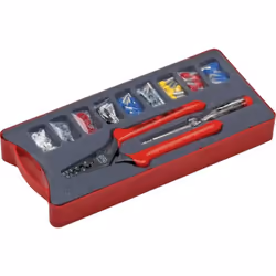 Informations techniques Domaine d'application : pour embouts de câble Longueur : 190 mm Plage de serrage (min.) : 0.5 mm² Poi ...