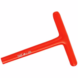 NWS 2023-17-200 - Poignée de clé Allen T DIN7440 17 mm Acier forgé et huilé au chrome vanadium. Isolation extérieure multicou ...
