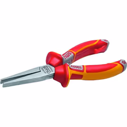 Pince plate isolée NWS 160 VDE 124-49VDE-160 Pince plate professionnelle NWS conçue pour les installateurs exigeants, l'indus ...