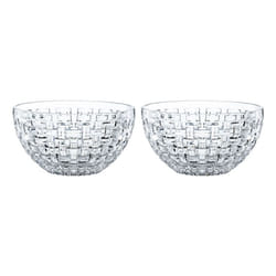 Nachtmann Bossa Nova Bol à dessert 0,75 L Ovale Verre Transparent 2 pièce(s)