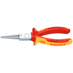 Knipex 30 36 160, Pince à long bec, 2,5 mm, 4,1 cm, Acier, Rouge, Jaune, 160 mm