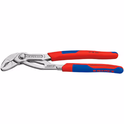 Knipex 87 05 250, Pince à rainure et languette, 5 cm, 4,6 cm, Sulfate de chondroïtine, Bleu, Rouge, 250 mm