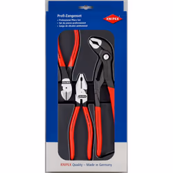 Knipex 00 20 10, Ensemble de pinces, 3 mm, Plastique, Rouge, 170 mm, 40 mm