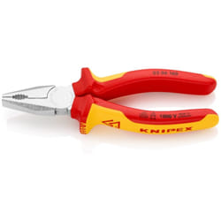 KNIPEX Pince universelle - Isolée 1000V - 03 06 - 160 mm