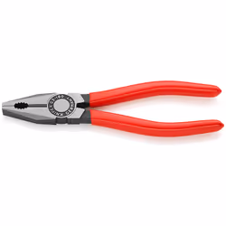 Knipex 03 01 180 SB, Pinces d'électricien, Acier, Plastique, Rouge, 180 mm