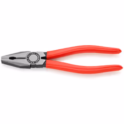 Knipex 03 01 200 SB, Pinces d'électricien, Acier, Plastique, Rouge, 200 mm