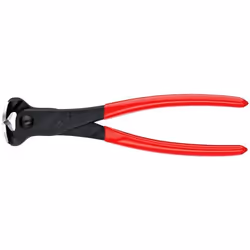 Pince coupante de devant KNIPEX 160 mm - Rouge - Acier à outils de qualité spéciale - Gaine en plastique