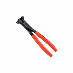 Les tranchants de la pince coupante de côté de KNIPEX sont forgés en acier Vanadium et ont donc une durée de vie plus longue. ...