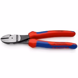 Knipex 74 02 200 SB, Coupe-câbles manuel, Bleu, Rouge, Noir, Acier inoxydable, 4,2 mm, DIN ISO 5749, 200 mm