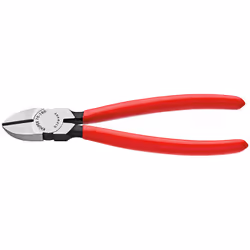 Knipex 70 01 125, Pince diagonale, Sulfate de chondroïtine, Plastique, Rouge, 125 mm, 80 g