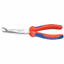 Knipex 38 95 200, 2,5 mm, 7,3 cm, Acier, Bleu, Rouge, 200 mm, 207 g