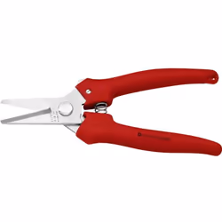 Informations techniques Inoxydable : oui Longueur : 140 mm couleur du manche : rouge matériau de la lame : Acier chirurgical  ...
