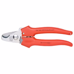 Knipex 95 05 165, Plastique, Acier inoxydable, Rouge, Acier inoxydable, 165 mm, 111 g