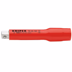 Knipex 98 35 125, Article unique, Adaptateur de douille, Acier chromé au vanadium, 1 pièce(s)